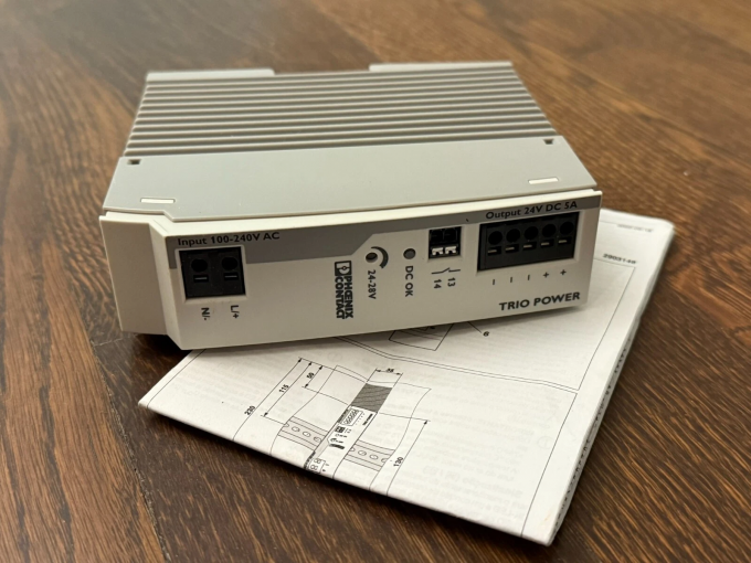 Industrial Phoenix Contact DC Power Supply 2903148 TRIO-PS-2G 1AC 24DC 5