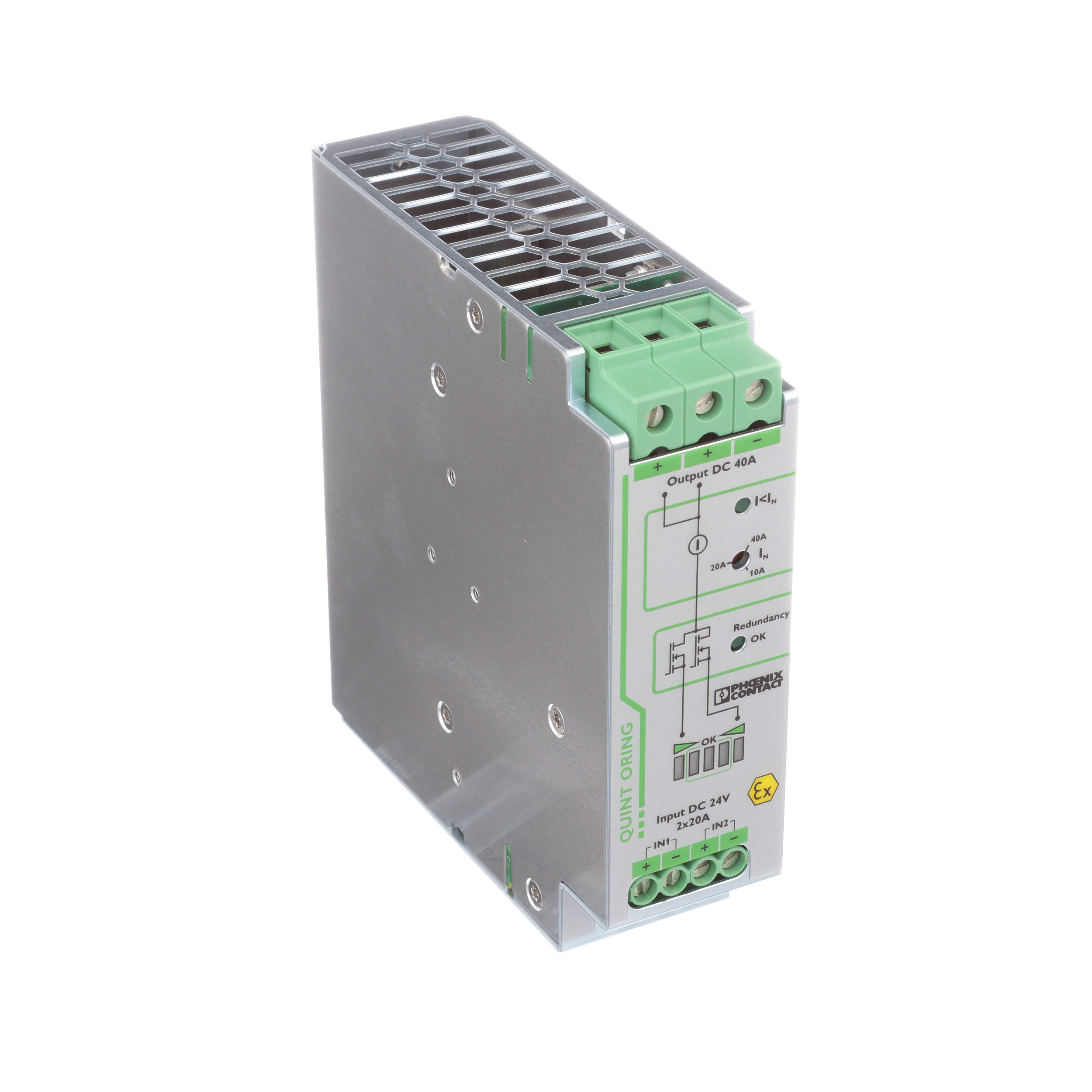 Power Source Terminal Rst 2866789 QUINT-PS/1AC/24DC/40 Phoenix Contact Power Supply Primary ...