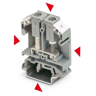Phoenix Contact 0790530 OTTA 2,5 Bolt connection terminal block din ...